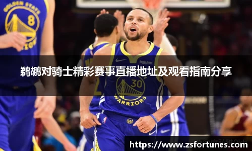 鹈鹕对骑士精彩赛事直播地址及观看指南分享
